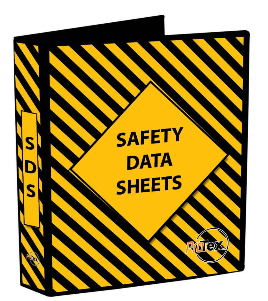 Safety Data Sheet Binder Yellow/Black | Uniform Safety Signs with regard to Printable Msds Binder Cover Sheet Free
