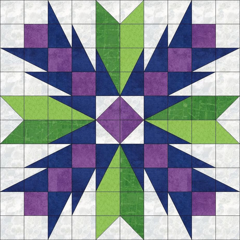 Scottish Quilt Pattern - Etsy inside Free Printable Scottish Quilt Patterns