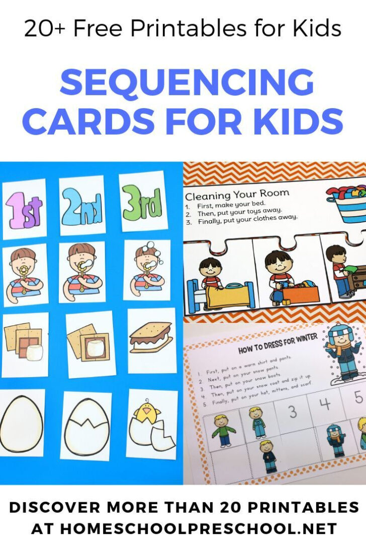 Free Printable Sequencing Activities For Preschoolers