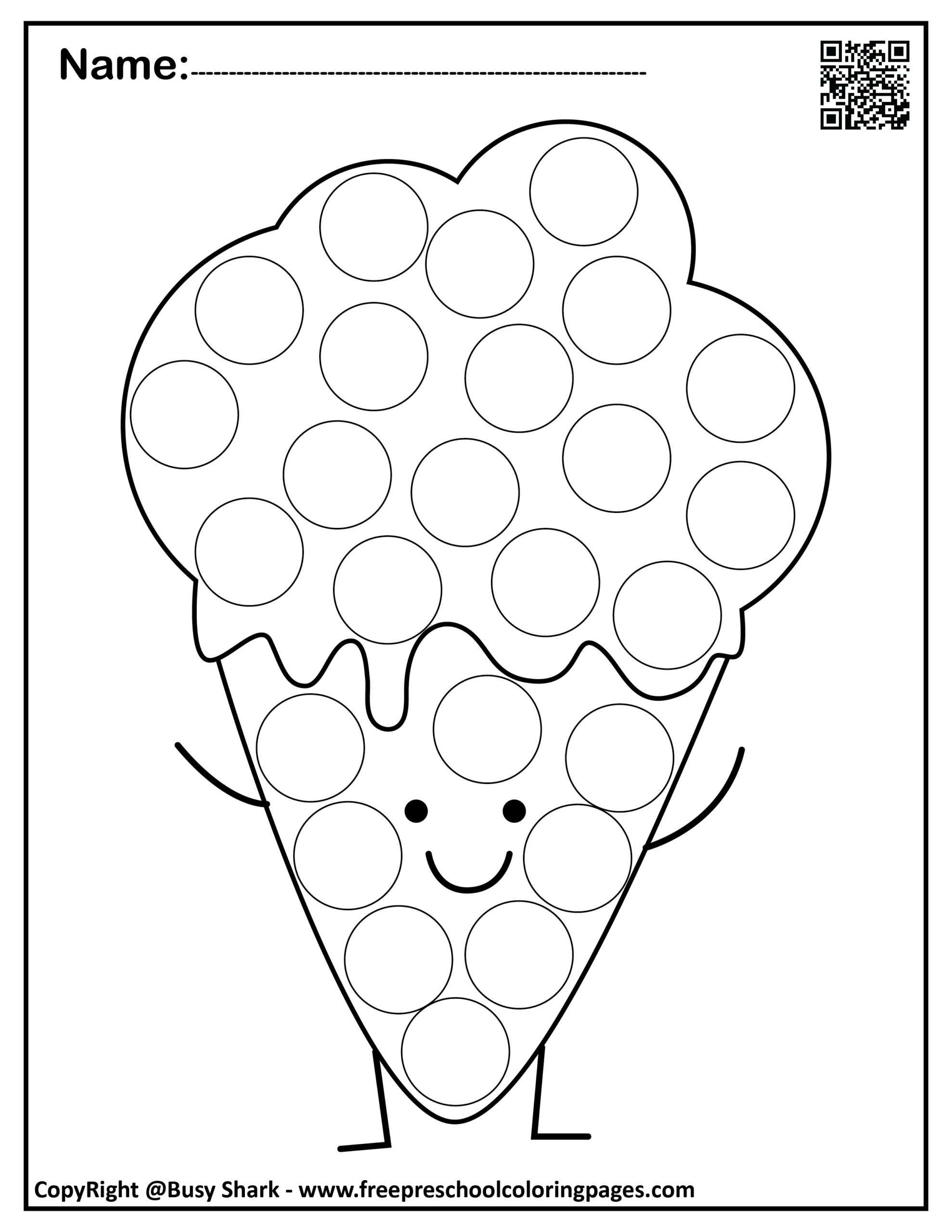 set of summer dot markers pages pertaining to do a dot free printables summer scaled Set Of Summer Dot Markers Pages pertaining to Do A Dot Free Printables Summer