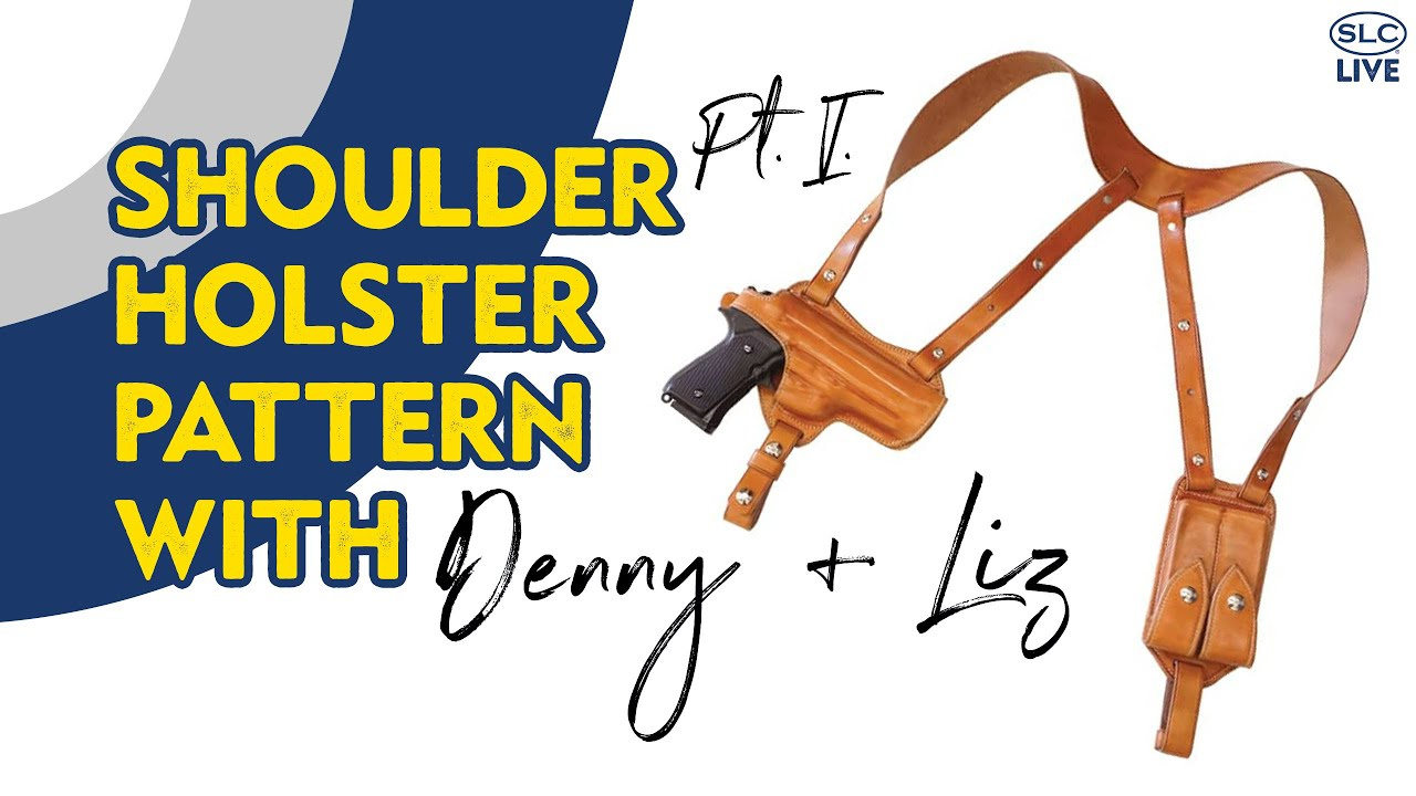 Shoulder Holster Pattern W/ Denny + Liz Pt. I. intended for Free Printable Chest Holster Patterns