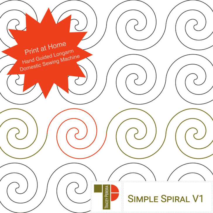 Free Printable Quilting Pantographs to Download