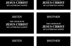 So You Think You Can Learn: Primary Activity - Missionary Training for Free Printable Missionary Tags