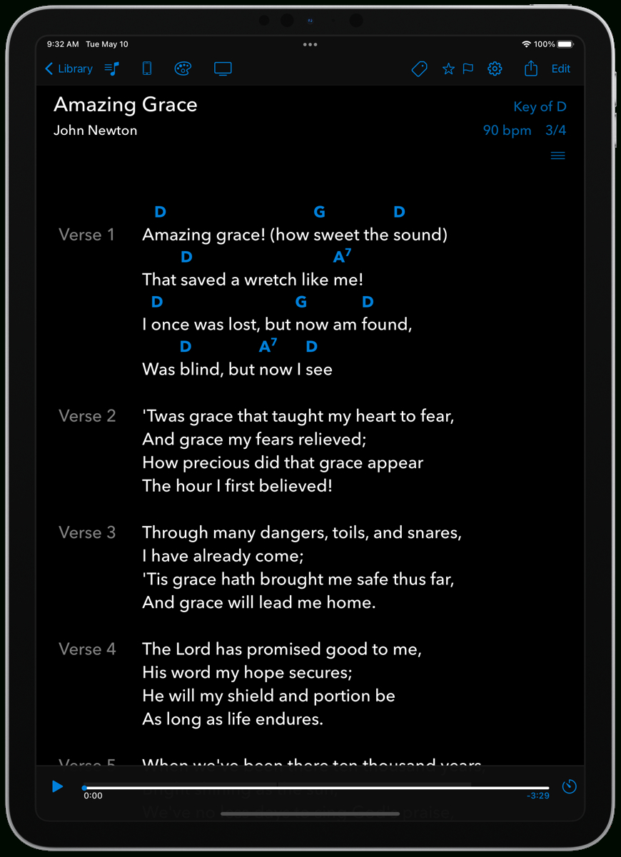 Songsheet Pro - Chord Chart Songbook, Set List Manager, And Gig with regard to Free Printable Song Lyrics With Chords