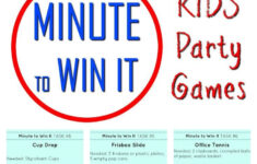 Spectacular Minute To Win It Games For Families! - How Wee Learn pertaining to Free Minute To Win It Printables