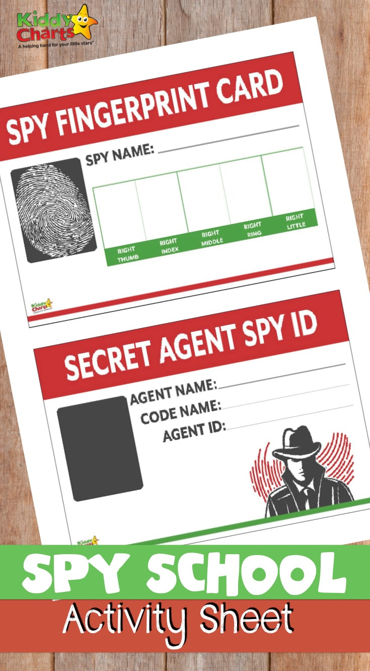 Spy Kids Activities: Free Printables For Your Budding James Bond! throughout Free Printable Spy Id Cards