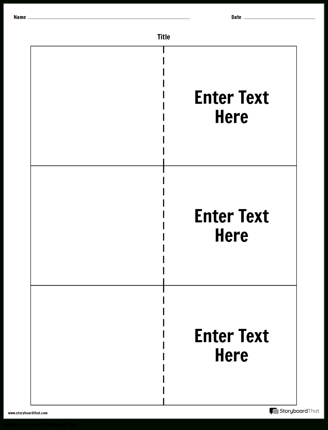 Storyboard That Flashcards: Free, Customizable Templates in Free Flashcard Templates Microsoft Word