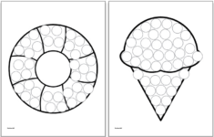Summer Do A Dot Marker Free Printables - The Artisan Life within Do a Dot Free Printables Summer