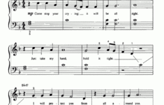 Tarzan You'Ll Be In My Heart Easy Piano Sheet Music | Easy Sheet Music inside Free Printable Music Chords and Lyrics