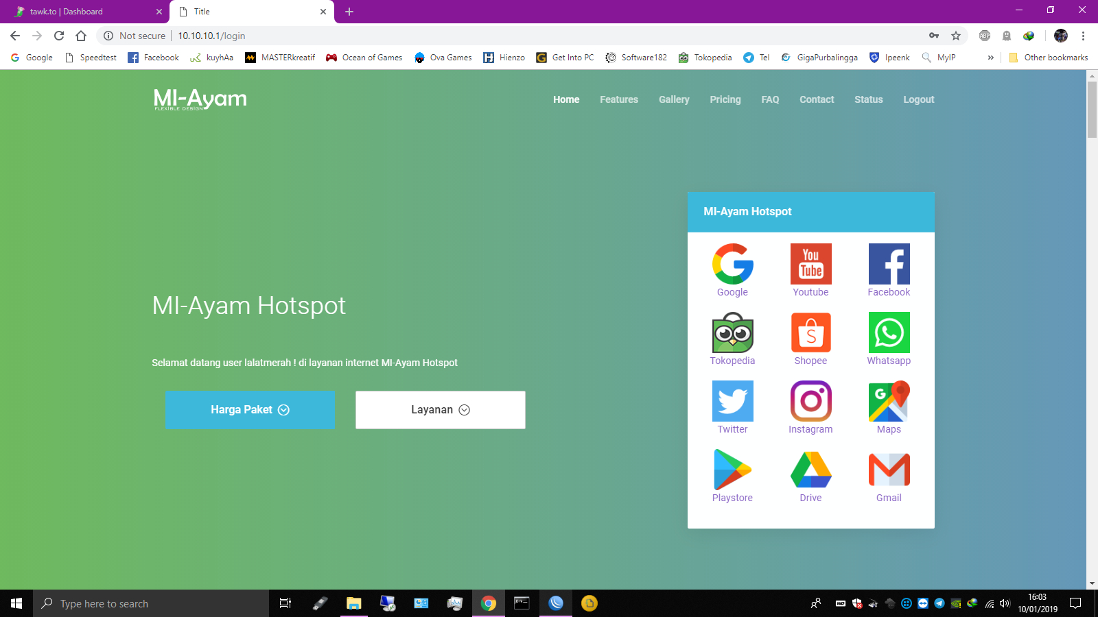 Template Login Hotspot Mikrotik Responsive Bootstrap (Design regarding Mikrotik Hotspot Login Page Template Responsive Free Download
