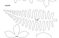 Templates within Paper Flower Templates Free