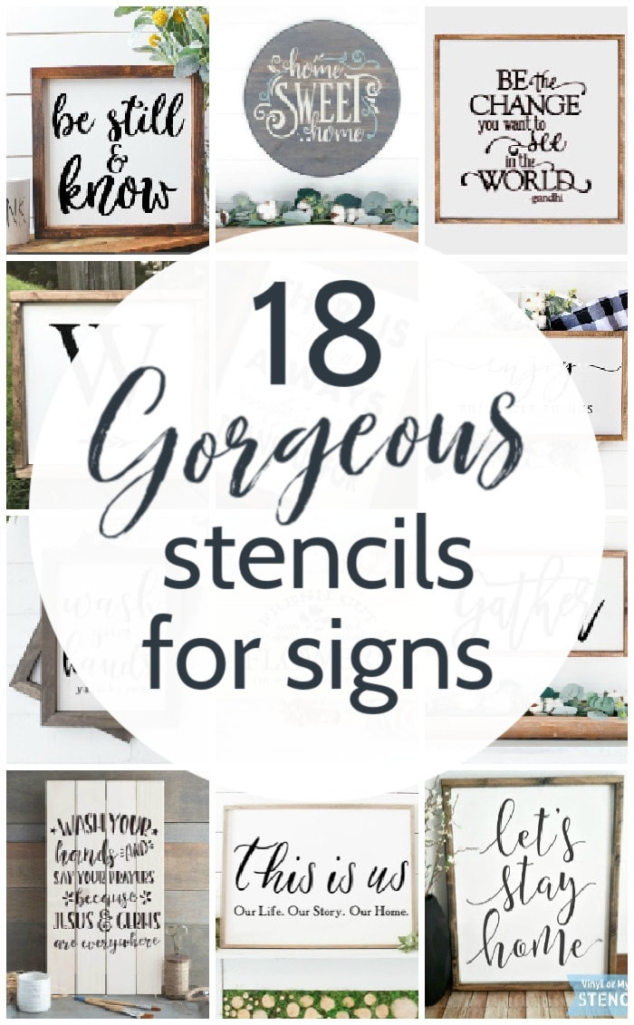 The Best Stencils For Signs Plus How To Choose One regarding Free Printable Stencils For Wood Signs
