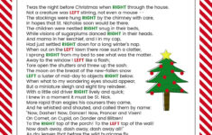 The Left Right Christmas Game {With Story + Print}| Lil' Luna throughout White Elephant Gift Exchange Poem Printable