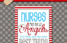 The Polka Dot Posie: Brighten A Nurse'S Day With This Free intended for Free Nurses Week Printables