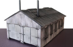 The Printable Buildings Bundled With The Beginner'S Guide – Model with Free Printable Model Railway Industrial Buildings