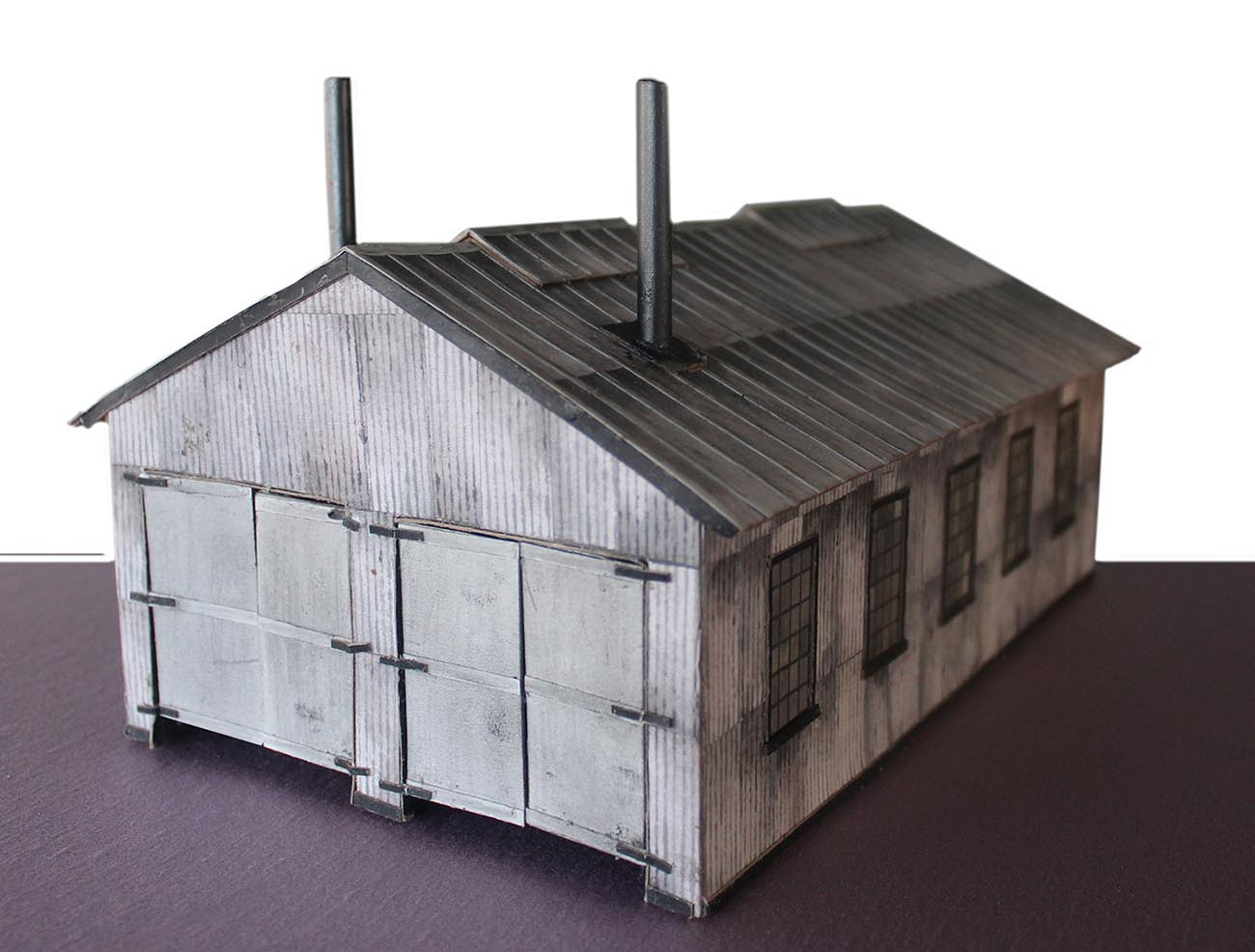 The Printable Buildings Bundled With The Beginner&amp;#039;S Guide - Model with Free Printable Model Railway Industrial Buildings