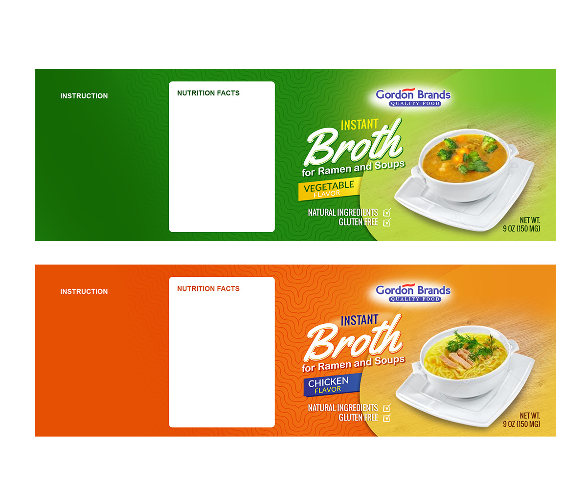 Traditional, Professional, It Company Label Design For Gordon intended for Free Soup Can Label Template