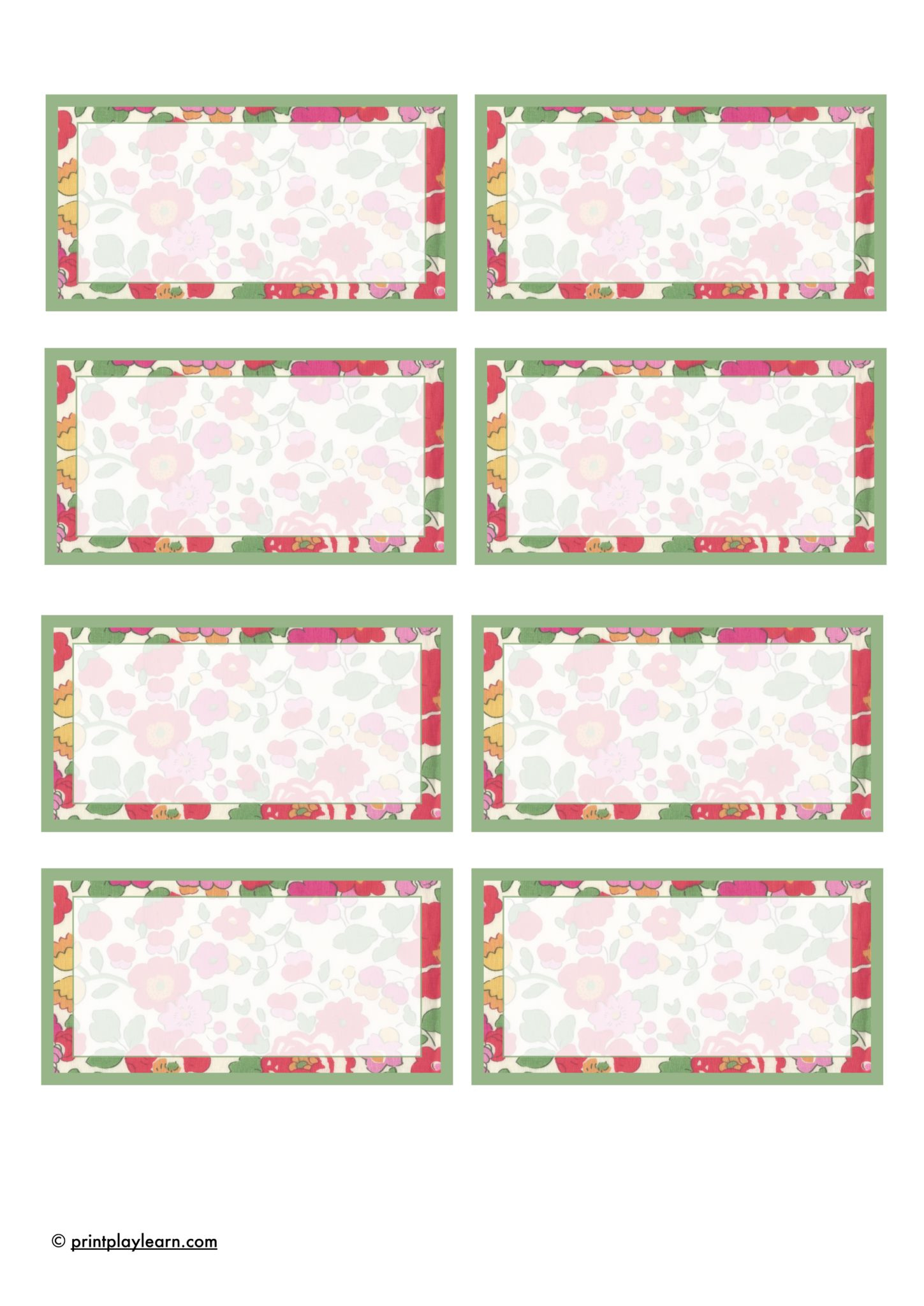Tray Labels - Page 1 - Free Teaching Resources - Print Play Learn throughout Free Printable Tray Labels