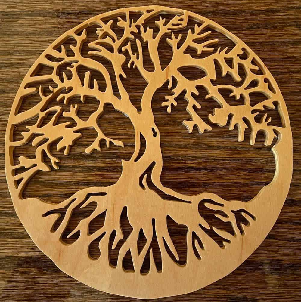 Tree Of Life - Canadian Woodworking in Printable Free Scroll Saw Patterns