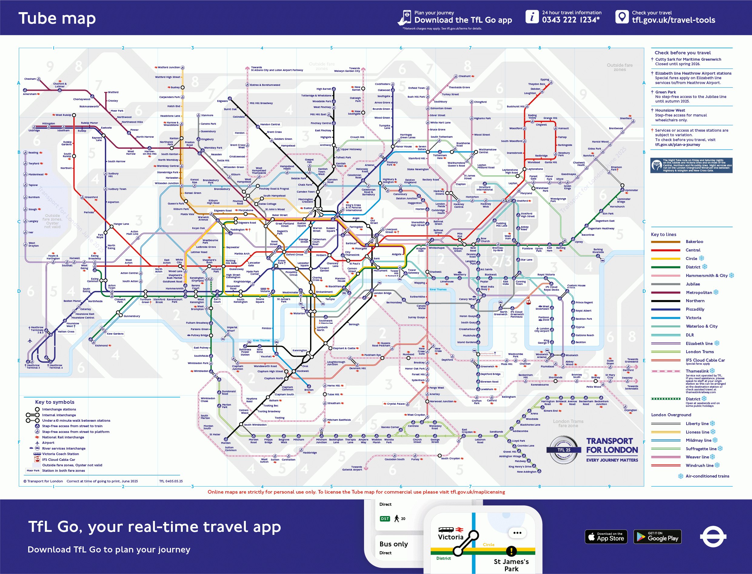 Tube - Transport For London with regard to Free Printable London Tube Map