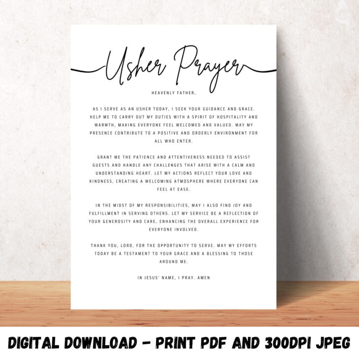 Usher Hand Signals Printable Pictures