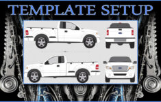 Vehicle Wrap Template Setup inside Free Vehicle Templates For Car Wraps