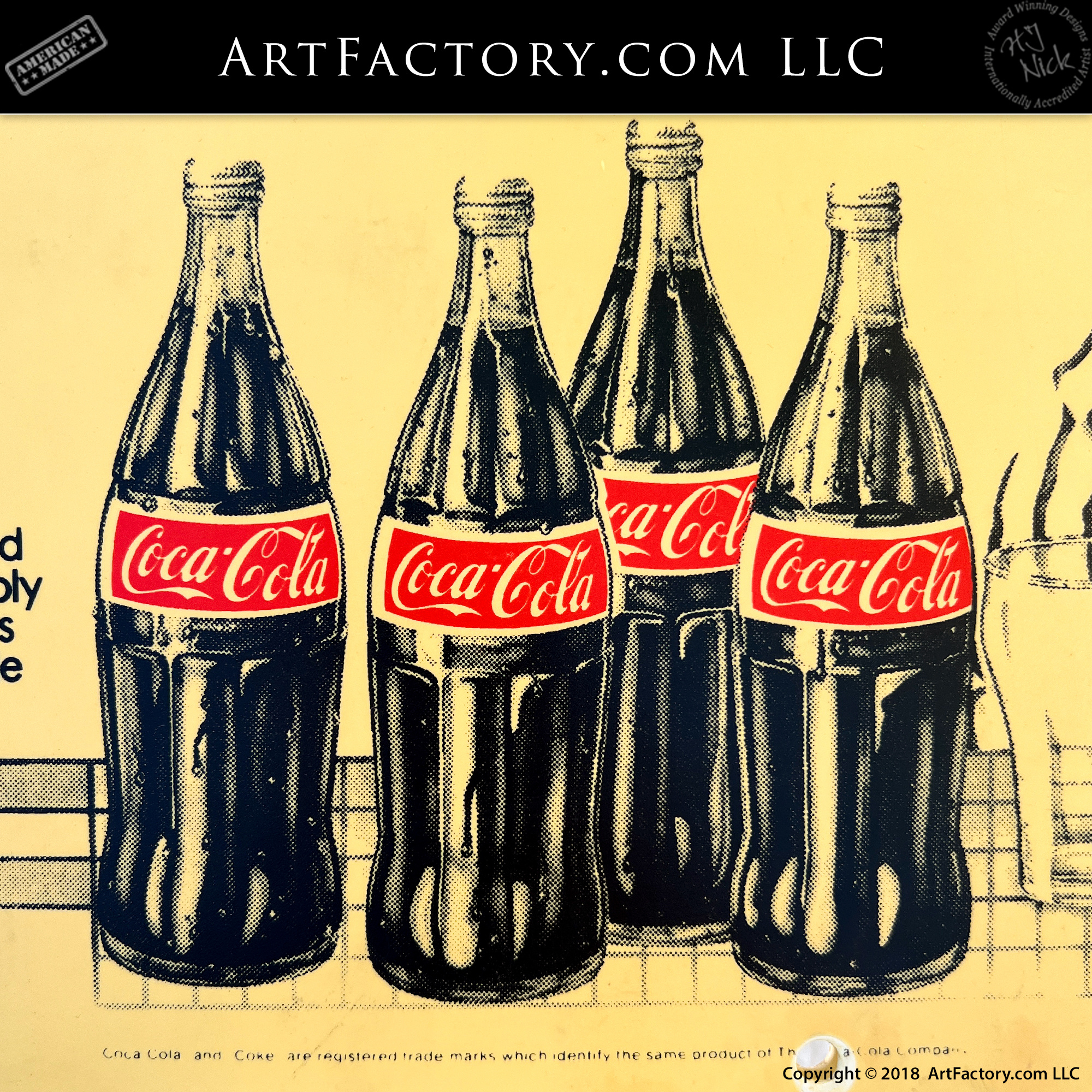 Vintage Free Coca-Cola Sign: Double Sided Collectible Advertising with Free Printable Vintage Coke Machine Signs