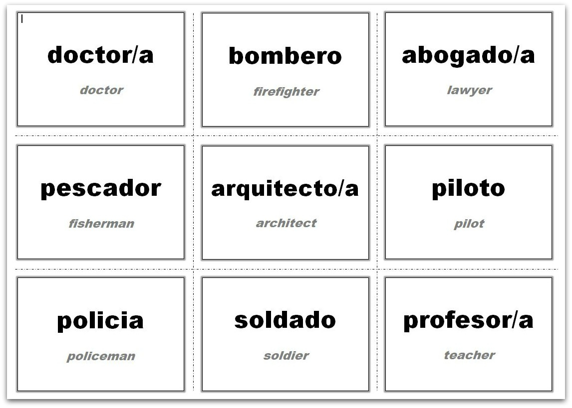 Vocabulary Flash Cards Using Ms Word in Free Flashcard Templates Microsoft Word