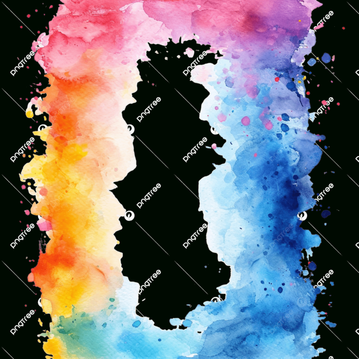 Free Printable Scrapbook Borders and Frames Watercolor