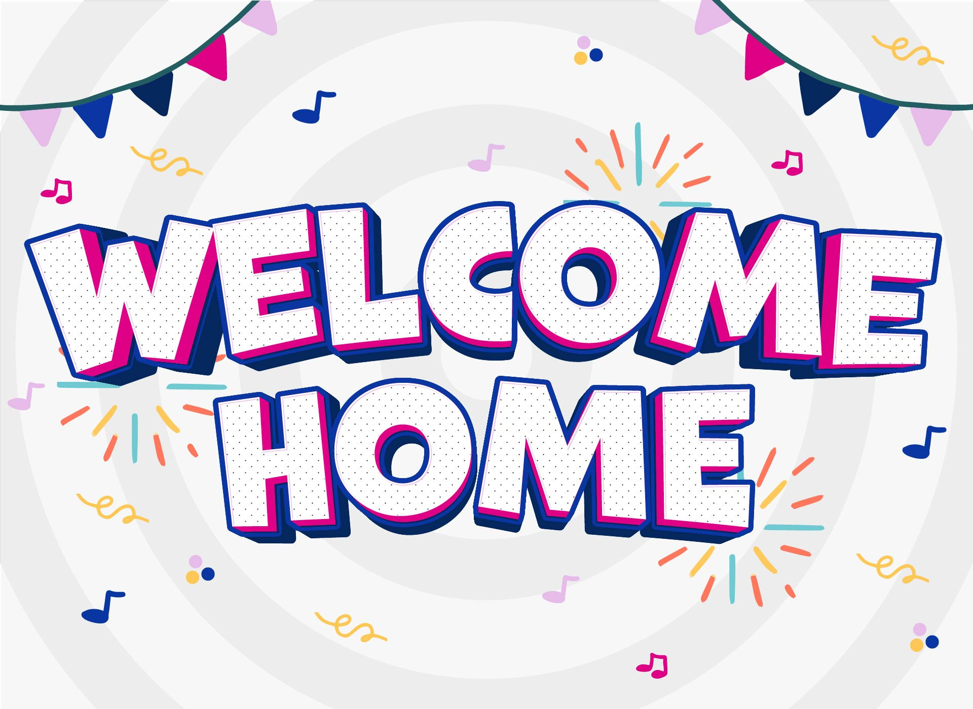 Welcome Home Printable - Printable Party Favors in Free Printable Welcome Sign