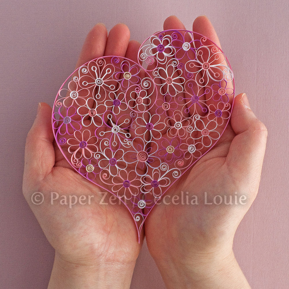 Welcome To Paper Zen ~ Cecelia Louie: Quilling Flower Pattern Update intended for Free Printable Quilling Pattern Designs
