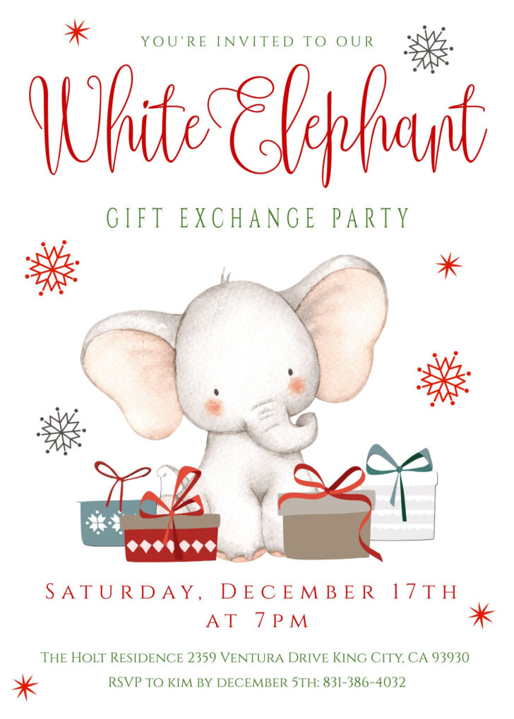 Printable White Elephant Images Printable White Elephant Images