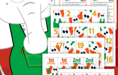 White Elephant – Sunshine And Rainy Days regarding Free Printable White Elephant Number Template