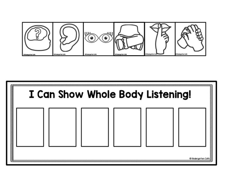 Whole Body Listening Free Printables