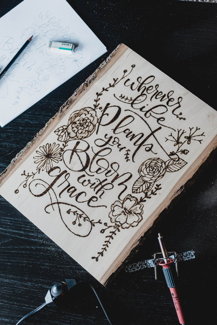 Woodburning Tips From A Beginner - Lemon Thistle regarding Free Printable Wood Burning Letters