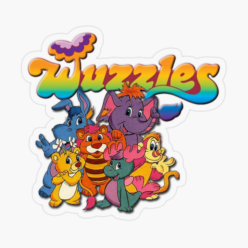 Wuzzles Art Board Print with Free Printable Wuzzles