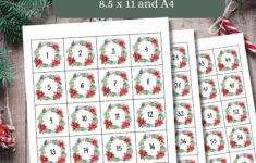 Yankee Numbers – Etsy with Free Printable White Elephant Numbers 1-40