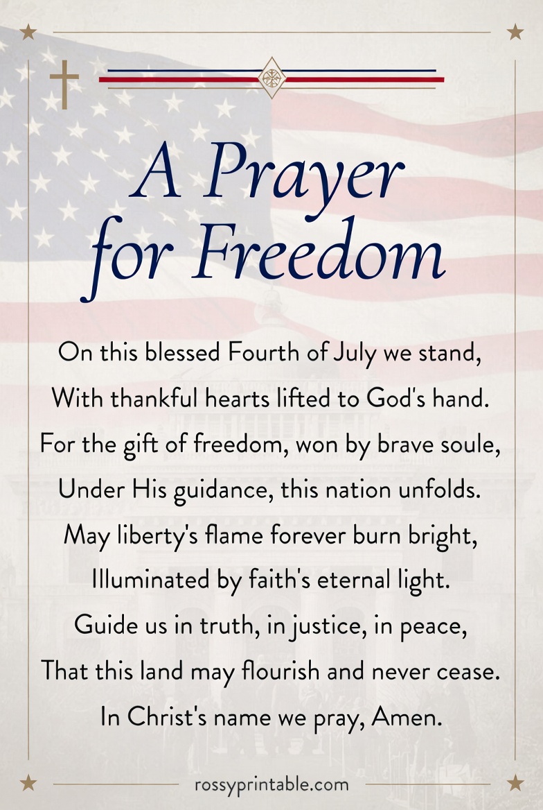 Religious 4th of July Poems for Church Bulletins (1)
