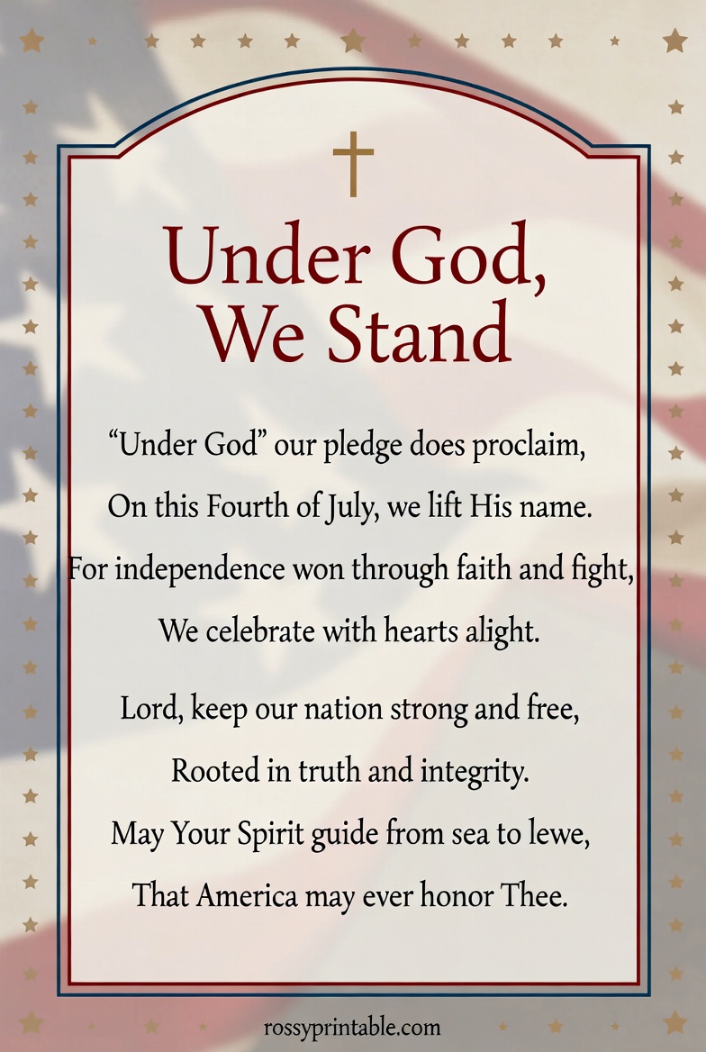 Religious 4th of July Poems for Church Bulletins (3)