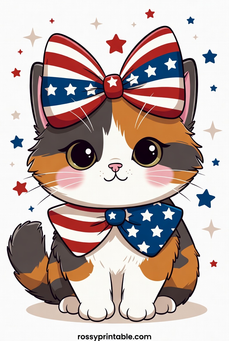 4th of July Animal and Pet Clipart 4 4th of July Animal and Pet Clipart (4)