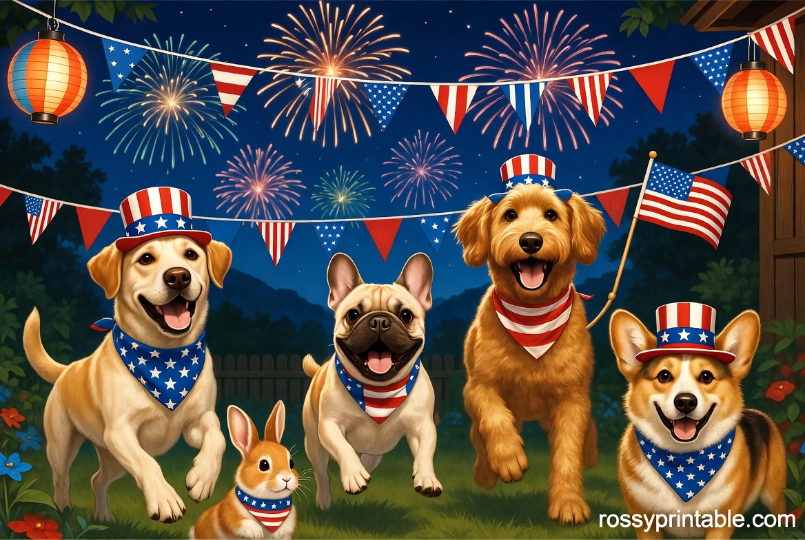 4th of July Dog and Animal Images (2)