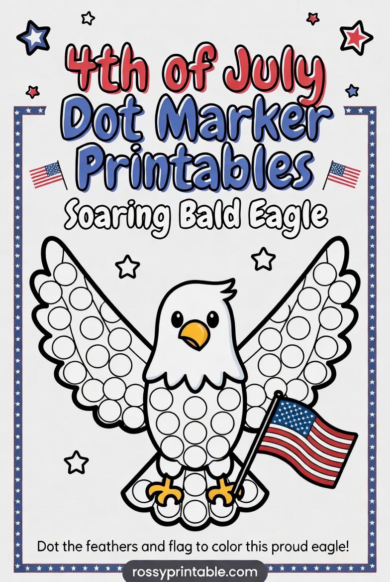 4th of July Dot Marker Printables (2)