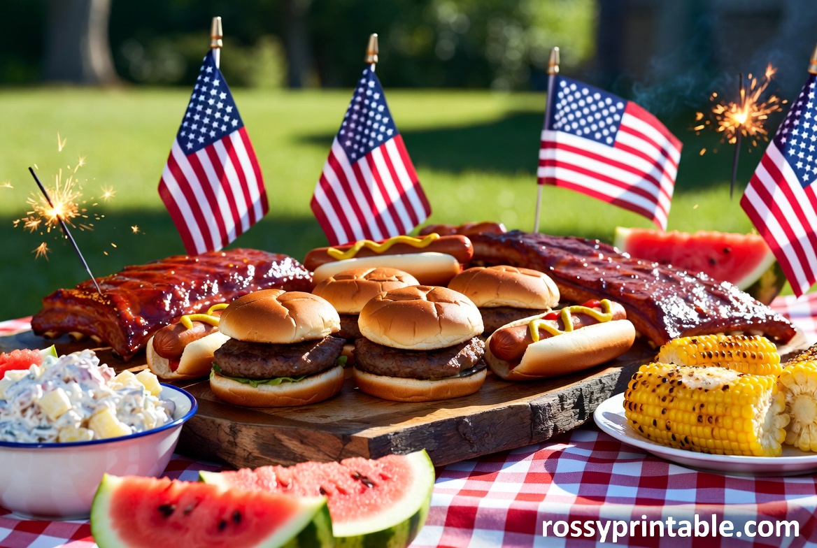 4th of July Fireworks, Party and BBQ Images (2)