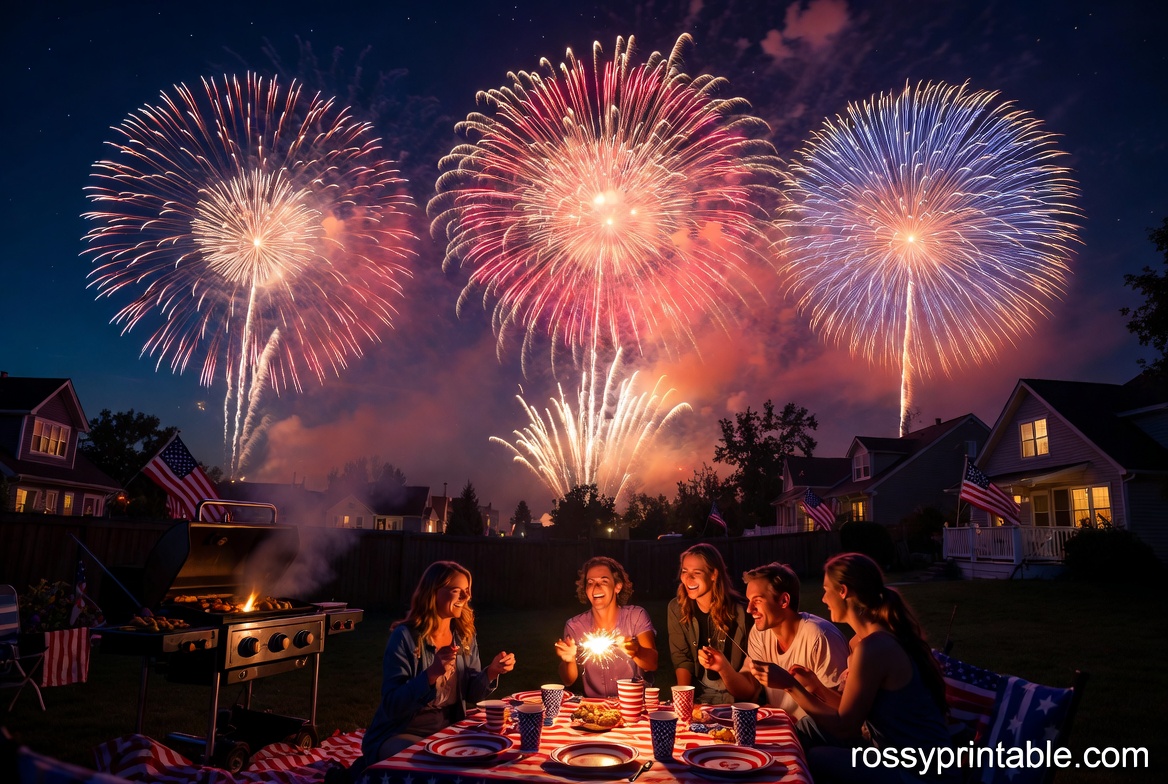 4th of July Fireworks, Party and BBQ Images (3)