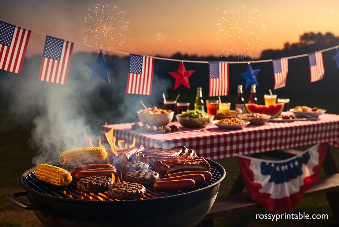 4th of July Fireworks, Party and BBQ Images (4)