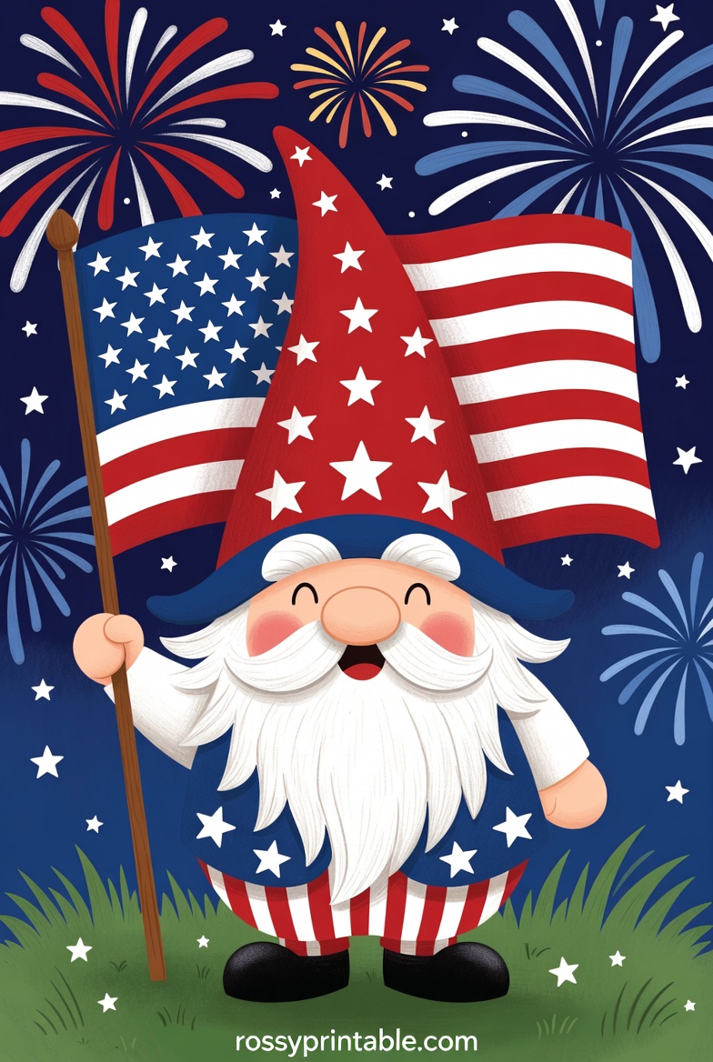 4th of July Gnome Images (1)