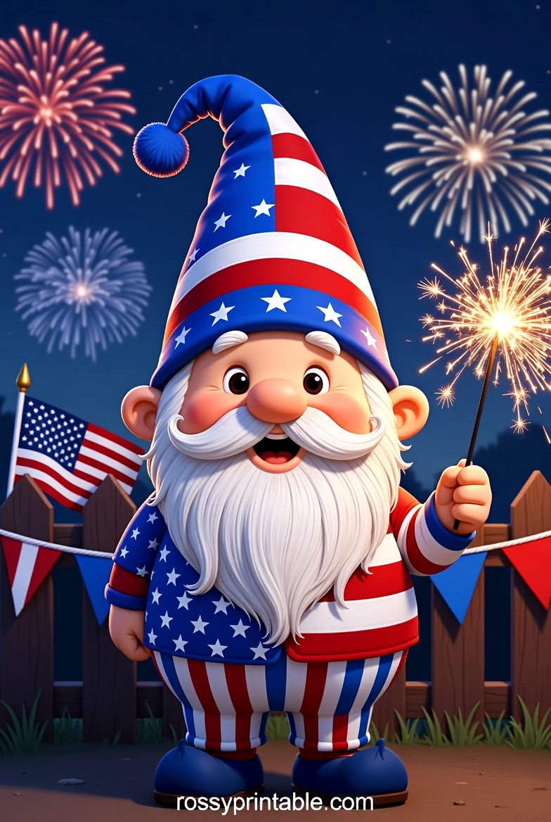 4th of July Gnome Images (4)