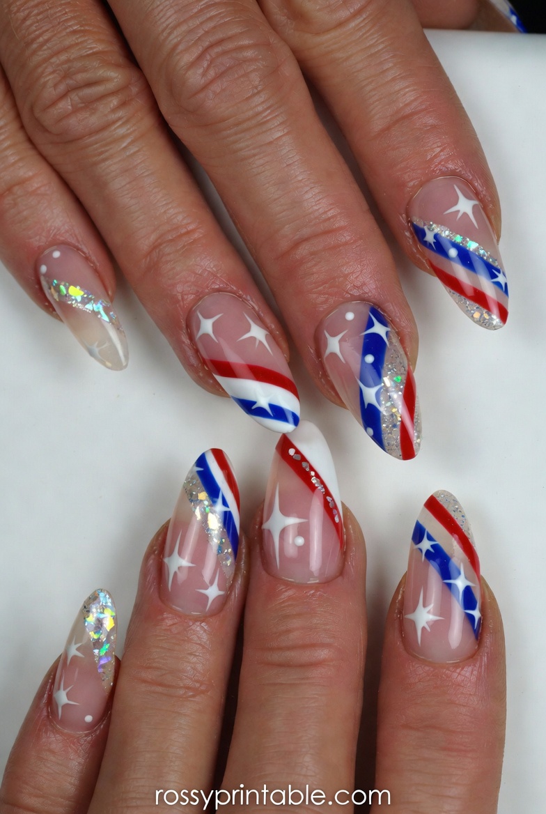 4th of July Nail Art Images 2 4th of July Nail Art Images (2)