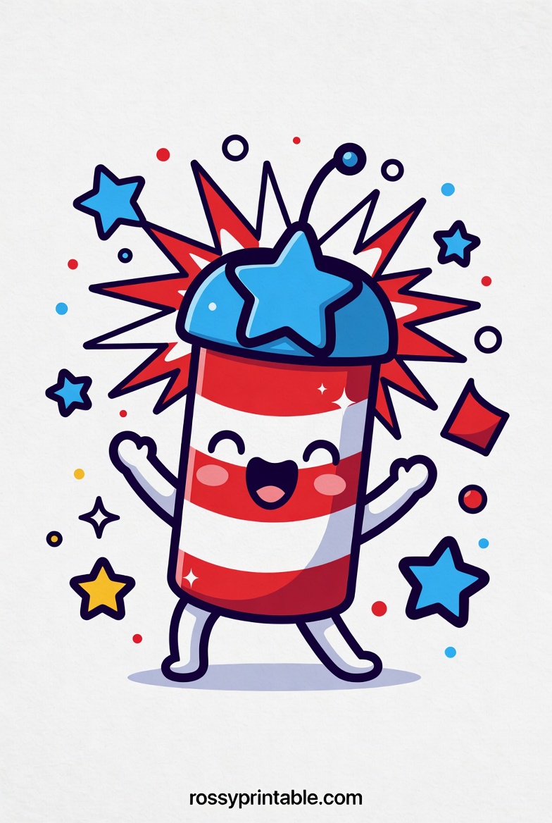Cute and Funny 4th of July Clipart 2 Cute and Funny 4th of July Clipart (2)