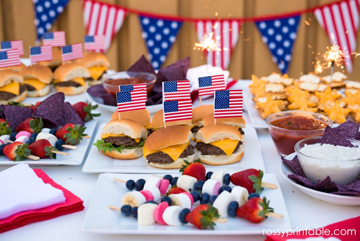 Fourth of July Appetizers 3 Fourth of July Appetizers (3)